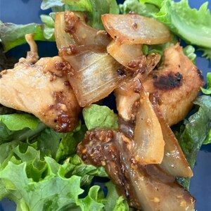 【定番料理】鶏モモ肉のハニーマスタード